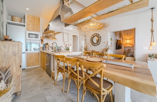 Chayofa Ski Chalet | Oceania villa, 2 bed/2 bath, jacuzzi & garden and sea view