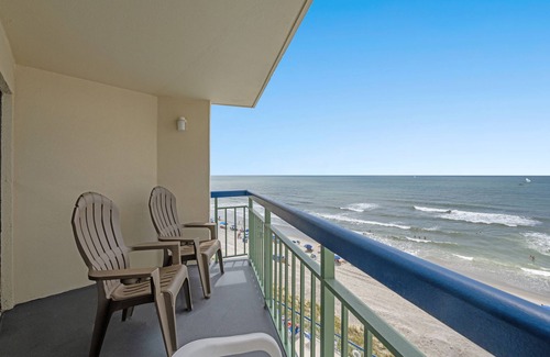 Cherry Grove Beach Condo | Oceans 814 - Ocean Front 1 Bedroom Condo in Cherry Grove