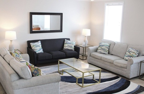Ash House | OCEANVIEW retreat in Cherry Grove, N. Myrtle Beach. With 8 bedrooms and pool/hot tub