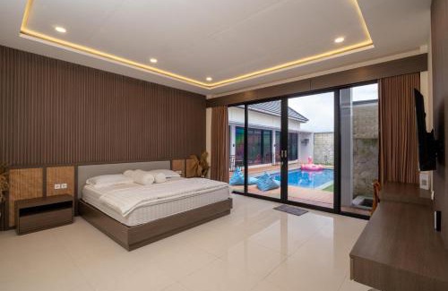 Cisarua Villa | Odetta Villa Puncak - Kolam Renang Private