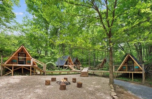 Hartford Cabin | Off-Grid Mini A-Frame in Hartford, TN- Cabin S