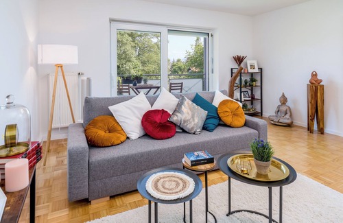 Freilassing Apartment | OG2 L Beautiful 70m² 2-room apartment near Salzburg