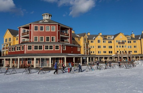 Ludlow Apartment | Okemo | Studio Condo + Loft | Near Slopes + Pool