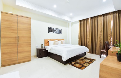 Gurugram Apartment | Olive Studio1 Golf Course Road, Gym, Balcony Garden