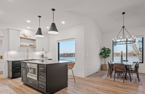 Blaine House | One-of-a-Kind Modern Farmhouse on Laddie Lake
