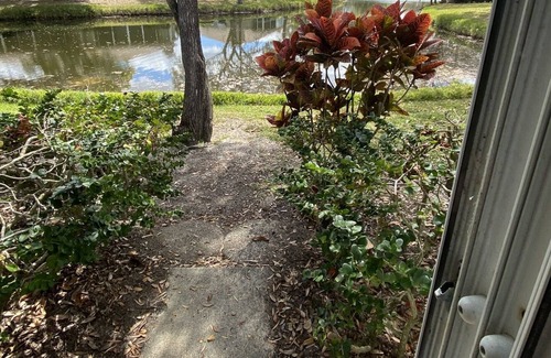 The Meadows Villa | One story Villa in golf community with lake view & walking path