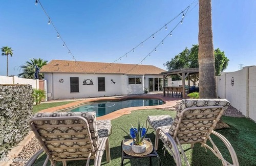 Suncliff House | Open floor plan w/private pool! 2mi to Stadium/Shopping/Food