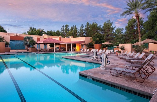 Paradise Valley Village Condo | Orange Tree Resort 1br unit, Saturday check-in