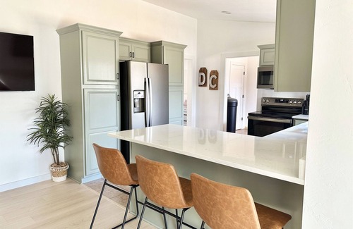 Fish Creek House | Orchard Ranch - Fish Creek | Sleeps 10 Trails Coffee Bar Snowshoes