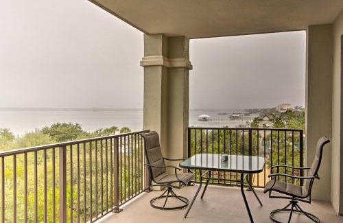 Ono Island Apartment | Ornate Resort Condo with Balcony, Pool, Water Views!