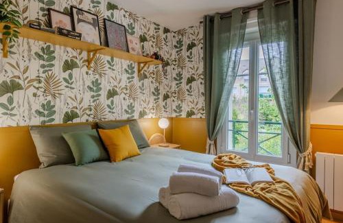 Magny-le-Hongre Apartment | Orphée by Kleidos - Disney 10min! Superbe T2, 4P, Parking gratuit, Balcon