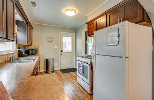 Frontier Cottage | Osseo Cottage on Pleasant Lake w/Dock & Views!