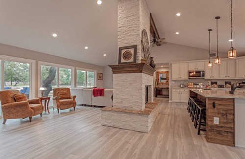 Canyon Lake House | Outdoor Utopia Acreage Retreat | Backyard with Private Pool, Playground | Families & Dogs Welcome