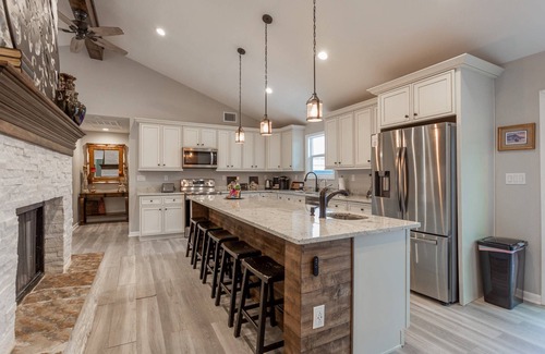 Canyon Lake House | Outdoor Utopia Acreage Retreat | Backyard with Private Pool, Playground | Families & Dogs Welcome