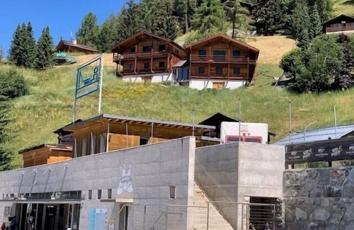 Saint-Luc Ski Chalet | Outside: Beautiful cozy cottage for 6 to 8 people with a splendid view. Bright and spacious -inside: