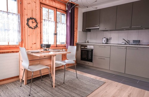 St. Luc Apartment | Outside: Ground floor flat for 2 persons, private garden with garden furniture and nice view, shuttl