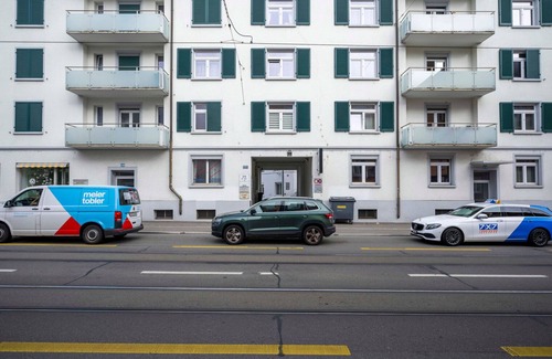 Sihlfeld Apartment | Outstanding Wiedikon 1BR w/Private W/D, near Shops, by Blueground