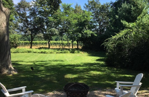 Greenport House | Overlook a Vineyard, Walk to the Beach, and only a Short Walk to Town - 5 Star!