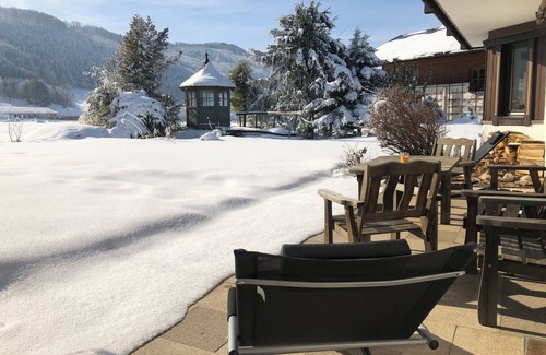 Bergen House | Own cottage near Chiemsee with view of the alps