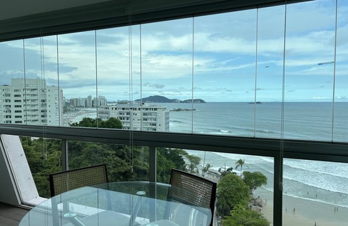 Asturias Apartment | Pé na Areia, Vista Maravilhosa e Conforto!