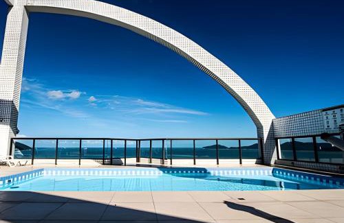 Boqueirao Apartment | Pé na Areia Piscina Academia Vista Incrível