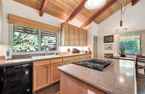 Wainiha House | Paddle to the Beach from a Secluded Riverfront Eden-A/C-Central to Hanalei&Ke'e