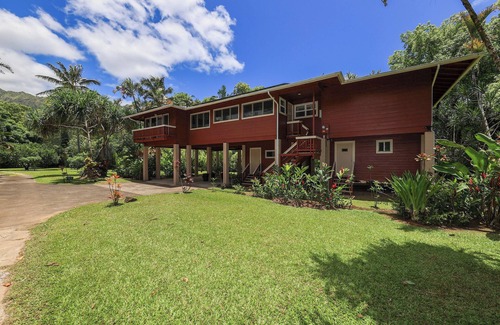 Wainiha House | Paddle to the Beach from a Private Family Retreat-A/C-Central to Hanalei & Ke'e