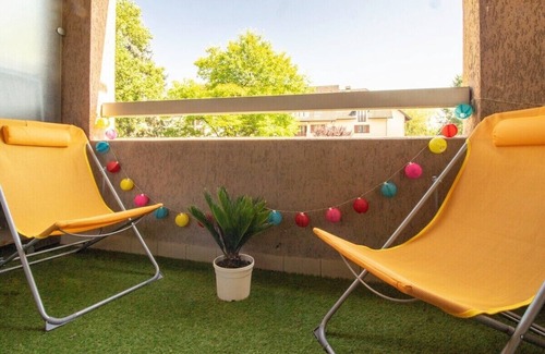 Annecy-le-Vieux Apartment | Palm Beach romantique jacuzzi