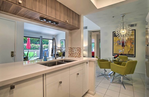 Downtown Palm Springs Condo | Palm Springs Retreat w/Pool Access, Near Downtown