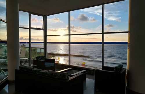 Bocagrande House | Palmetto 2701 - balcón, vista al mar y a la Bahía