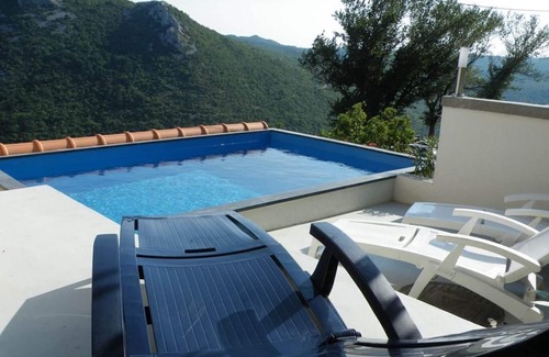Brusimpiano Villa | Panoramic sea view with private pool with large garden and privacy