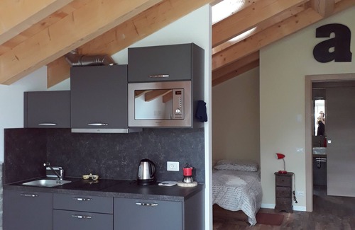 Chiavenna Apartment | Panoramic studio apartment