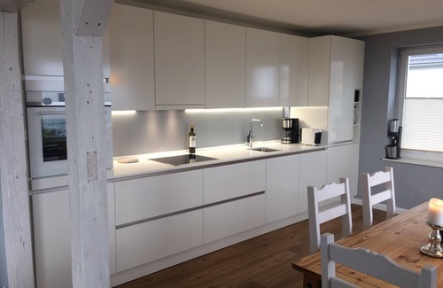 Sassnitz House | Panoramic view to the sea, small garden, quiet and still central location