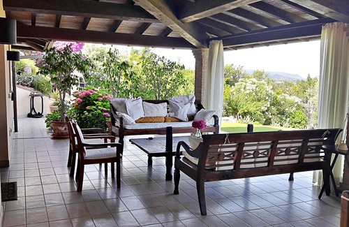 Is Molas Villa | Panoramic villa with private pool and sea view within a golf resort