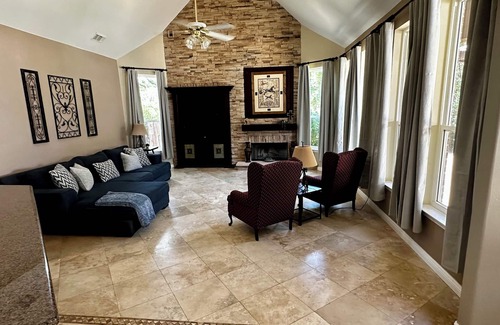 Keller House | Paradise Home with Pool and Complete Outdoor Living Area w Grill and Fireplace