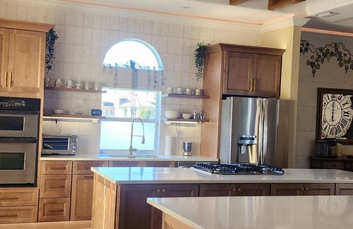 Punta Gorda House | Paradise Palace King bed