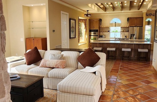 Punta Gorda House | Paradise Palace King bed