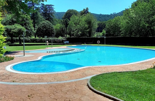 Mondariz-Balneario Apartment | Paraiso del Agua Apartment with Pool in Mondariz Balneario
