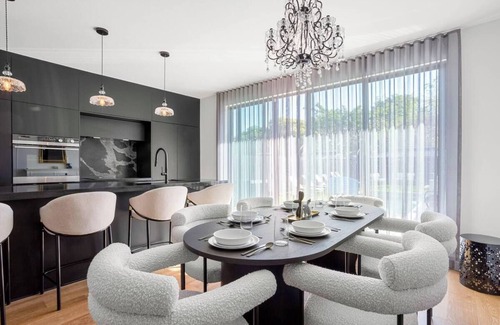 Buena Vista House | Parisian Luxe Home, Pool, Outdoor Living, Grill, Gated, Design District Miami