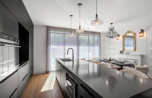 Buena Vista House | Parisian Luxe Home, Pool, Outdoor Living, Grill, Gated, Design District Miami