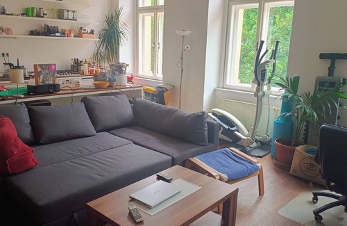 Smichov Apartment | Park View - a digital Nomad's dream