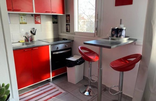 Ferrandiere - Maisons Neuves Apartment | Parking Privé,t1 Bis, 10mn Centre de Lyon, bus C3 qui Dessert Centre Lyon à 100m