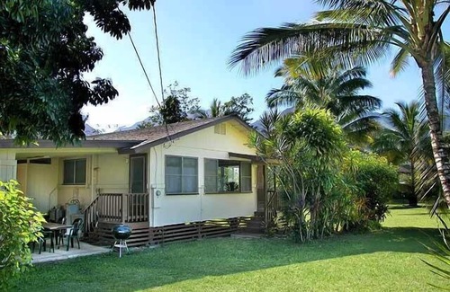 Hanalei House | Pauole Home, Hawaiian plantation-style home, ideal for families.
