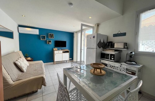 Valras-Plage Apartment | Pavilion with a garden 100m from the beach