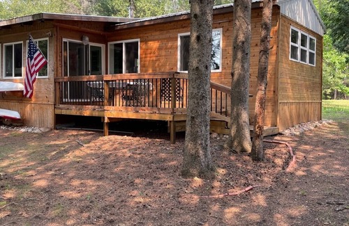 Cheboygan Cabin | Peaceful Cabin with Boat Dock along the Black River