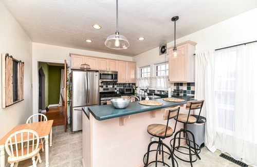 Meridian-Kessler House | Peaceful & cozy family friendly Tudor in the heart of south broad ripple