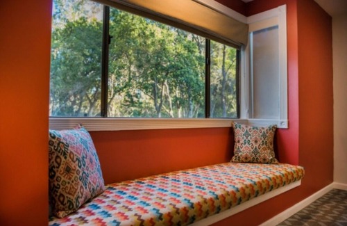 Live Oak Hotel | Peaceful Forest Suite: Enjoy Evening at Fireside & Outdoor Pool