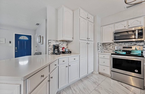 Merritt Island House | Peaceful Nautical Home, Secluded Pool, BBQ, Near Beach!