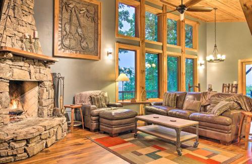Brevard House | Peaceful Stony Point Getaway with Hot Tub and Views!