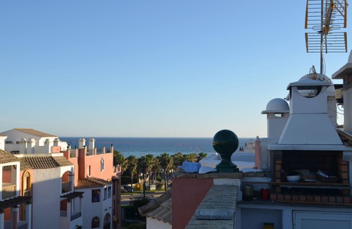 Atlanterra Apartment | PENTHOUSE WITH SEA VIEW + WIFFI + PARKING